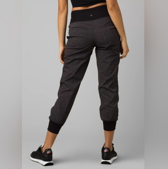 Navy Heather prAna Summit Joggers - Picture 2 of 5